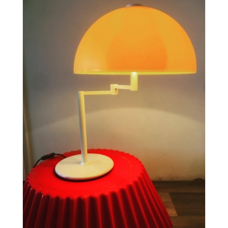 Vintage design mushroom lamp van HALA Zeist